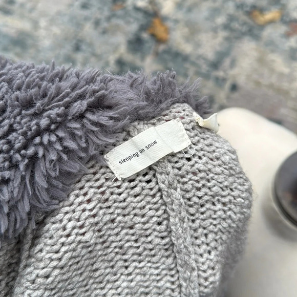 Sleeping on Snow (Anthropologie) gray wool sweater size XS - Picture 3 of 5